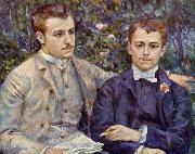 Pierre-Auguste Renoir Portrait of Charles and Georges Durand Ruel, Sweden oil painting artist